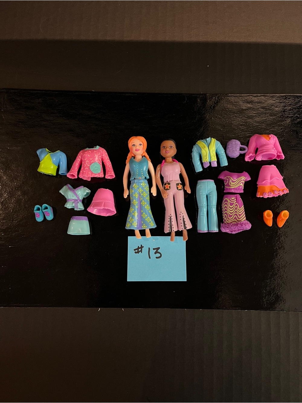 3 for $30 Polly Pocket Assorted Pink and Purple Dress-Up Doll Set for Kids
